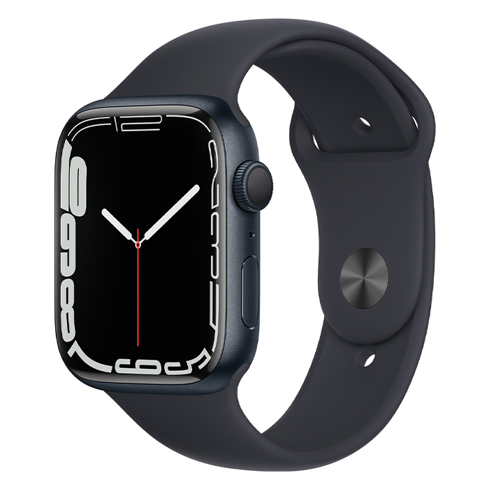 Space gray aluminium store case black sport loop